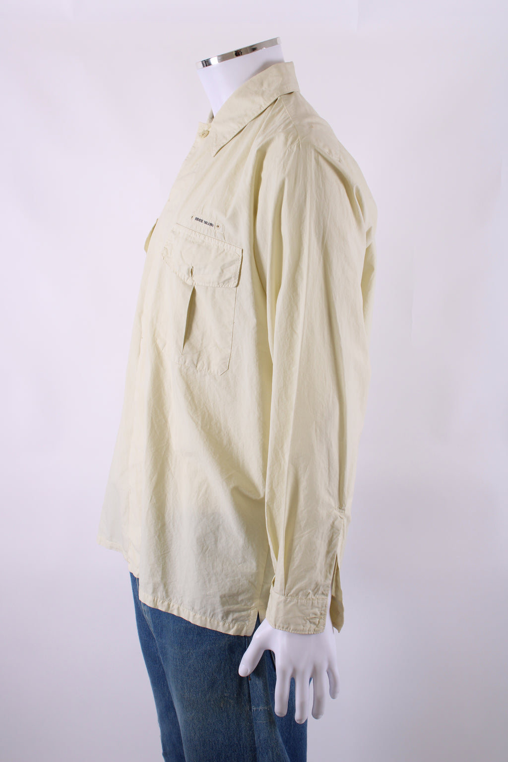 Stone Island L/S Shirt 1998 Yellow L