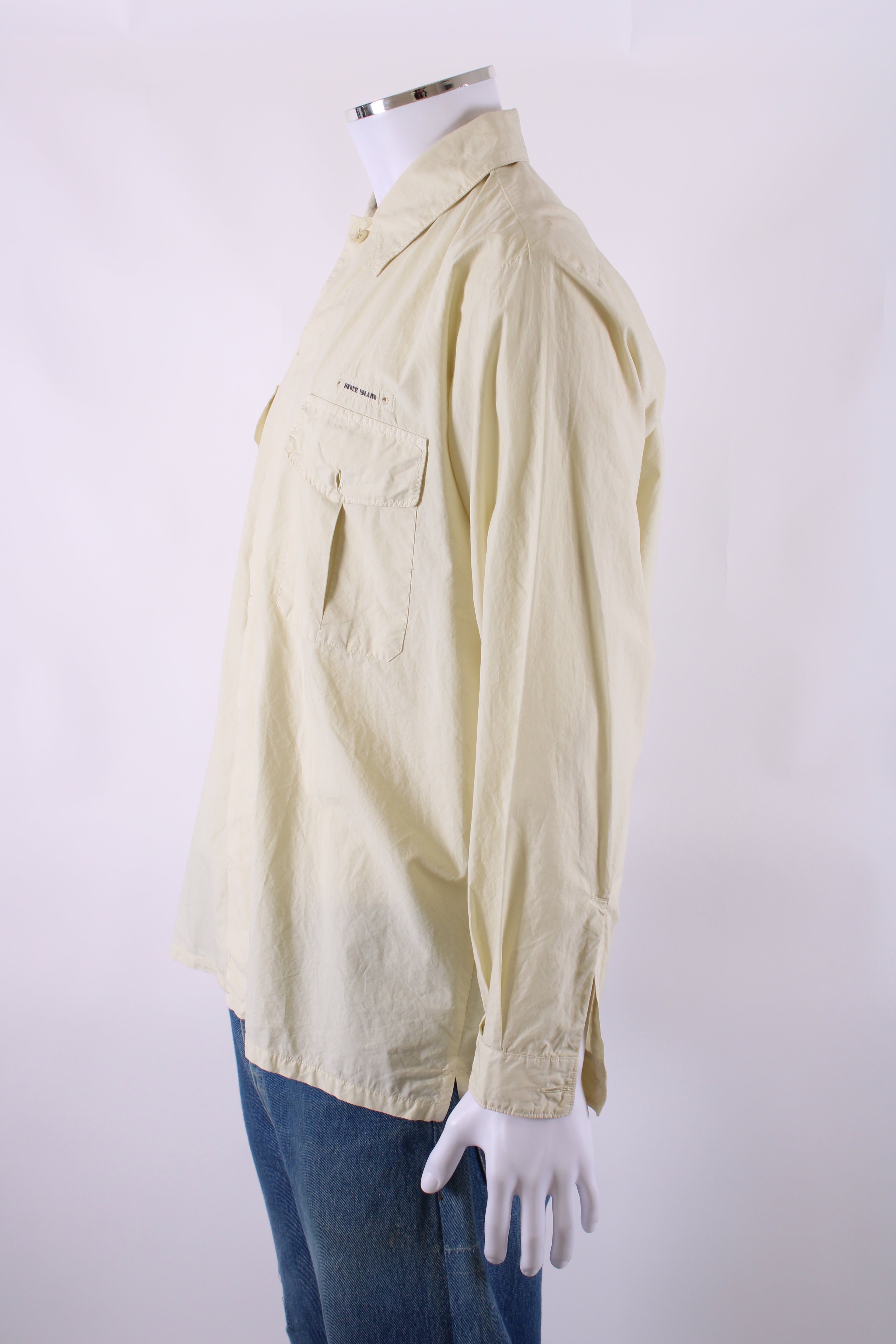 Stone Island L/S Shirt 1998 Yellow L