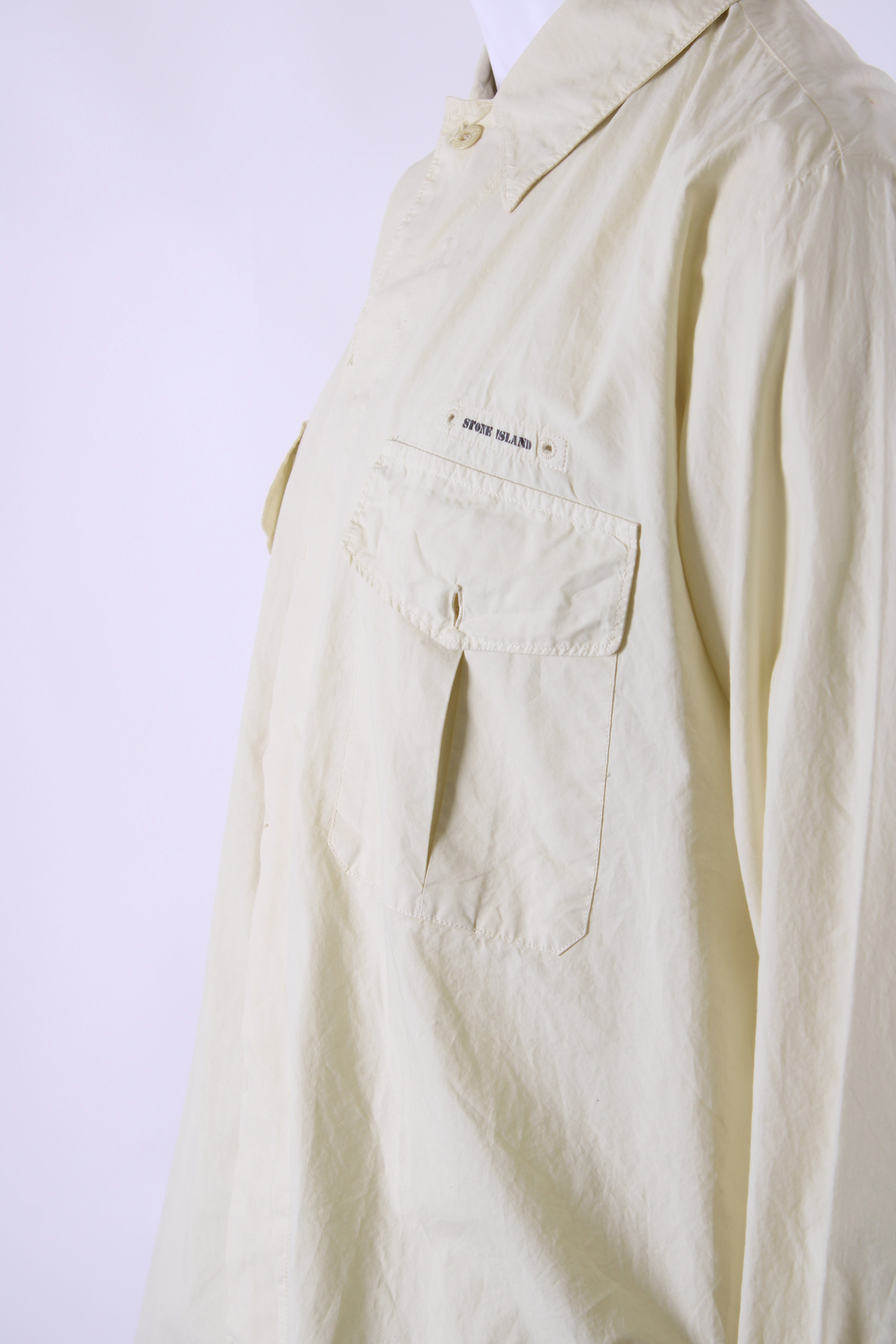 Stone Island L/S Shirt 1998 Yellow L