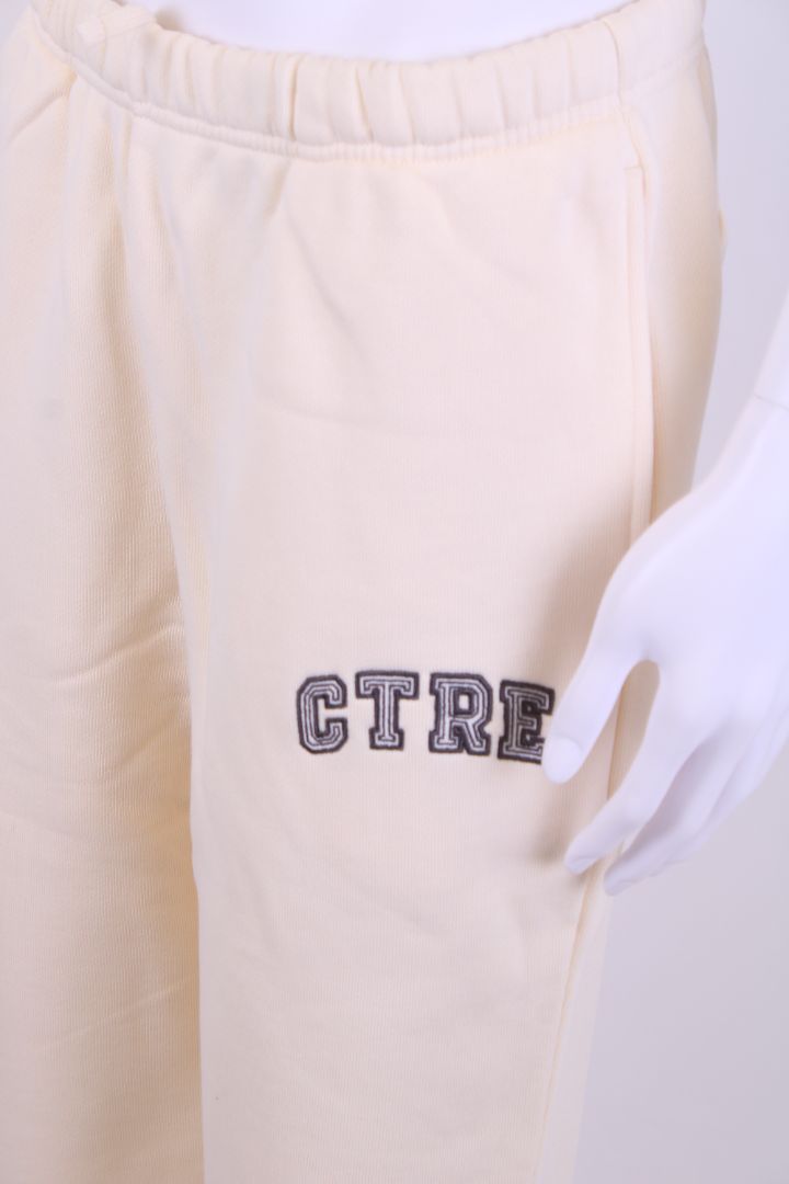 The Couture Club Logo Hoodie Tracksuit Cream 8