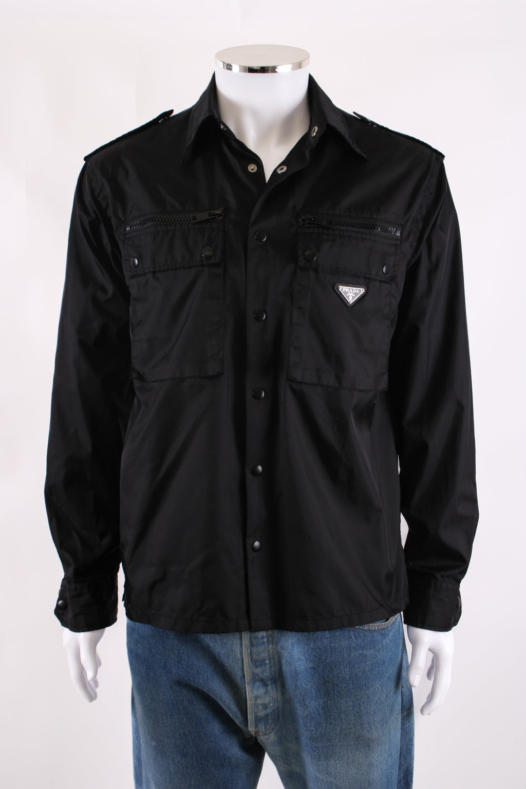 Prada Re-Nylon Safari Jacket Black S