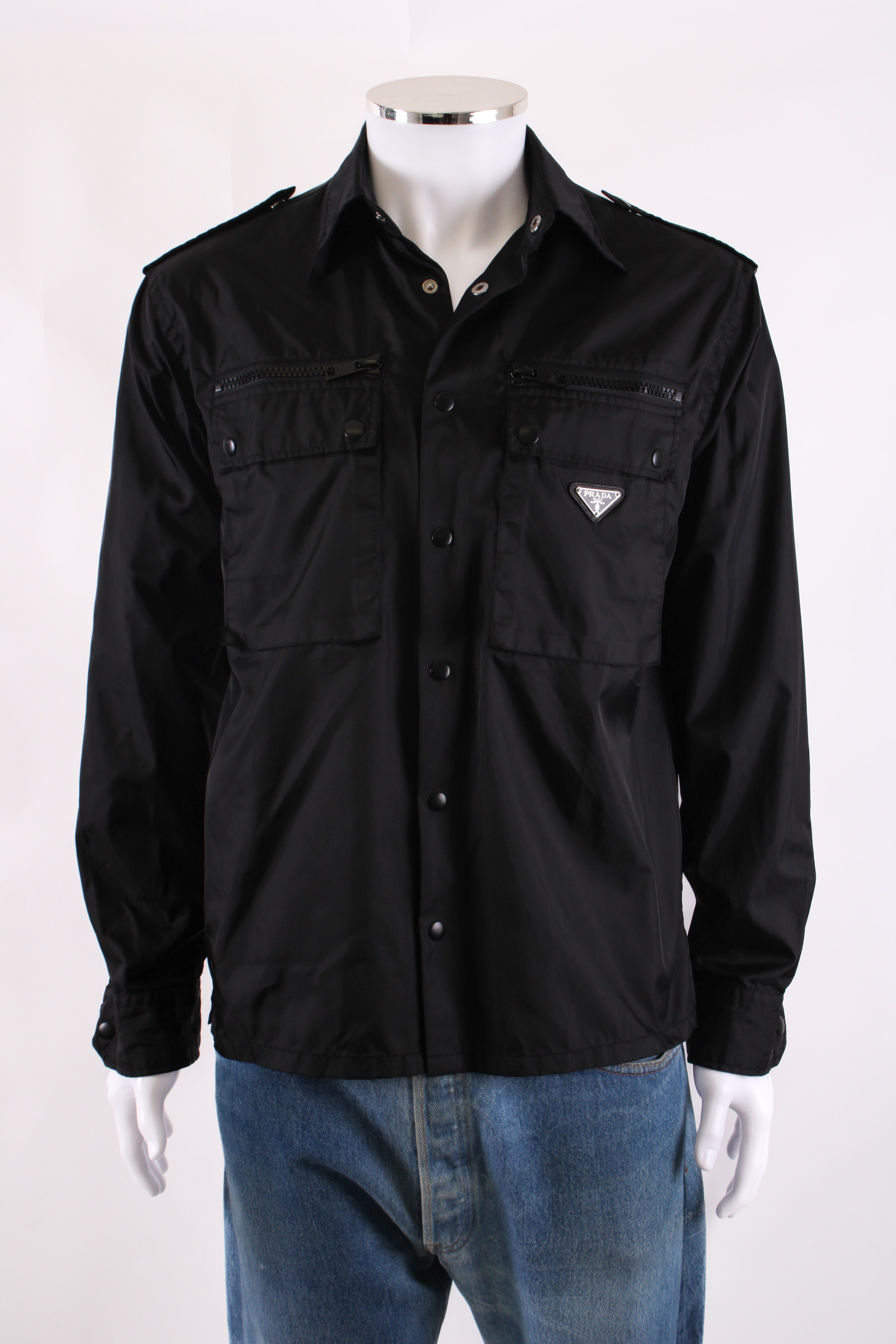 Prada Re-Nylon Safari Jacket Black S