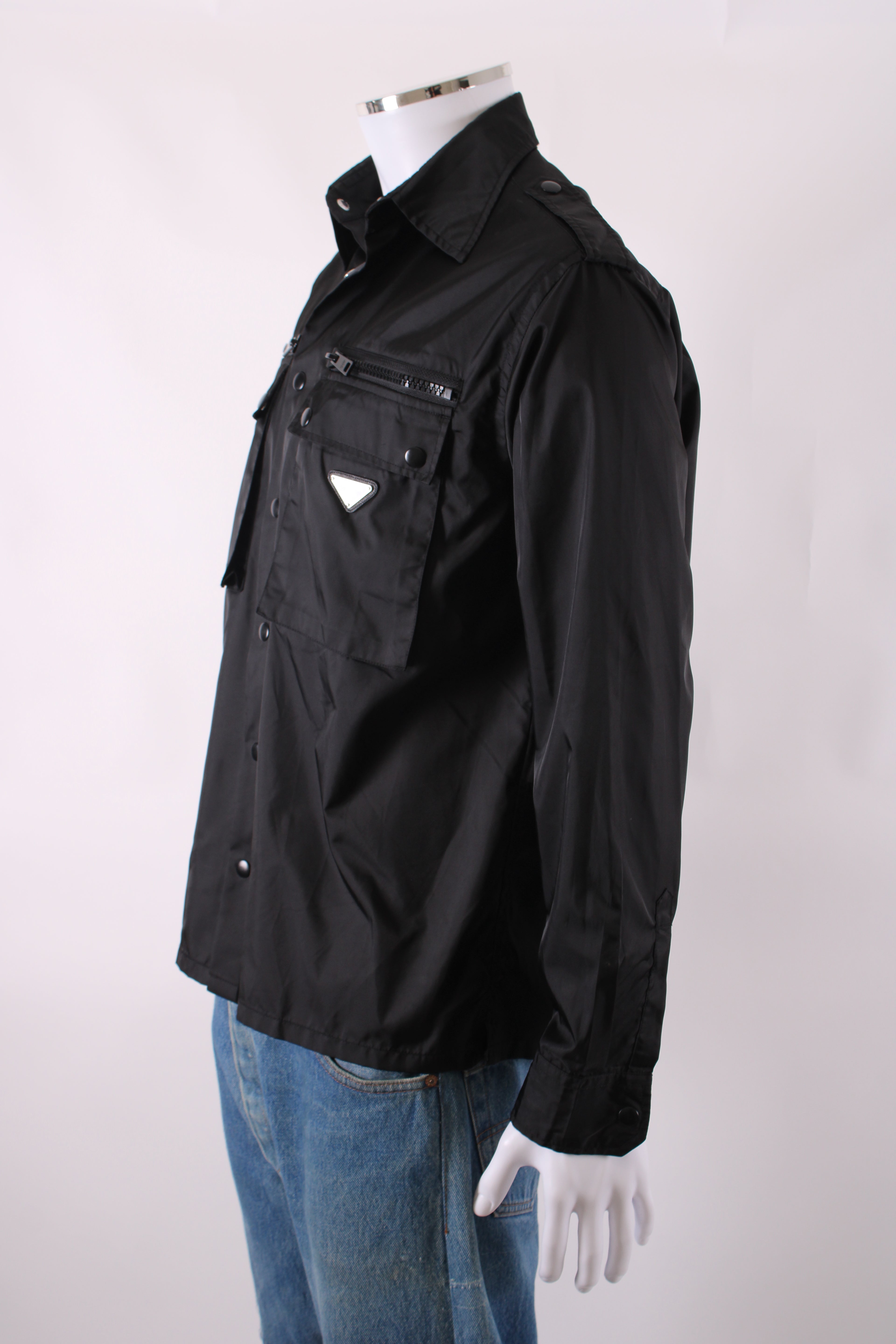 Prada Re-Nylon Safari Jacket Black S