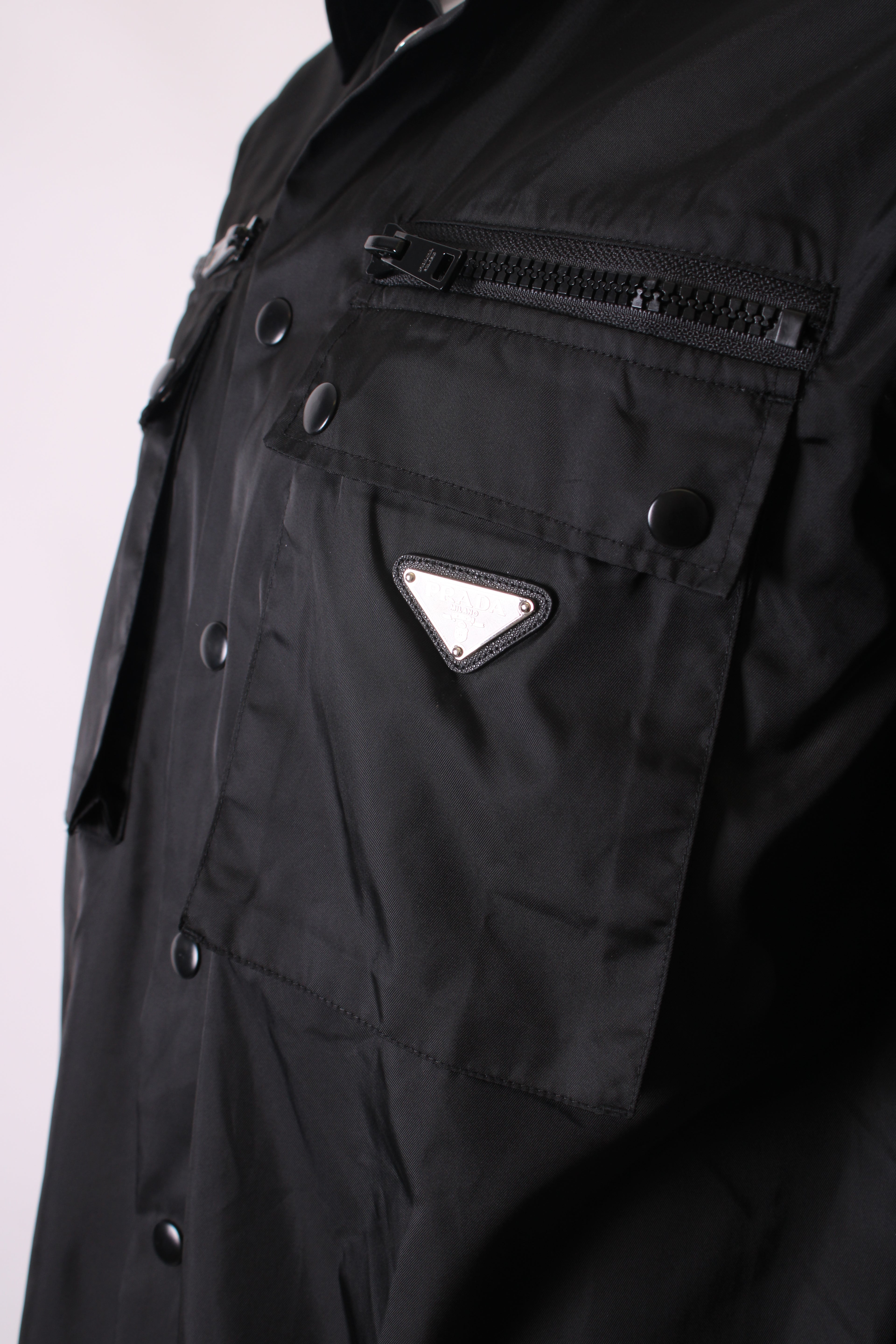 Prada Re-Nylon Safari Jacket Black S