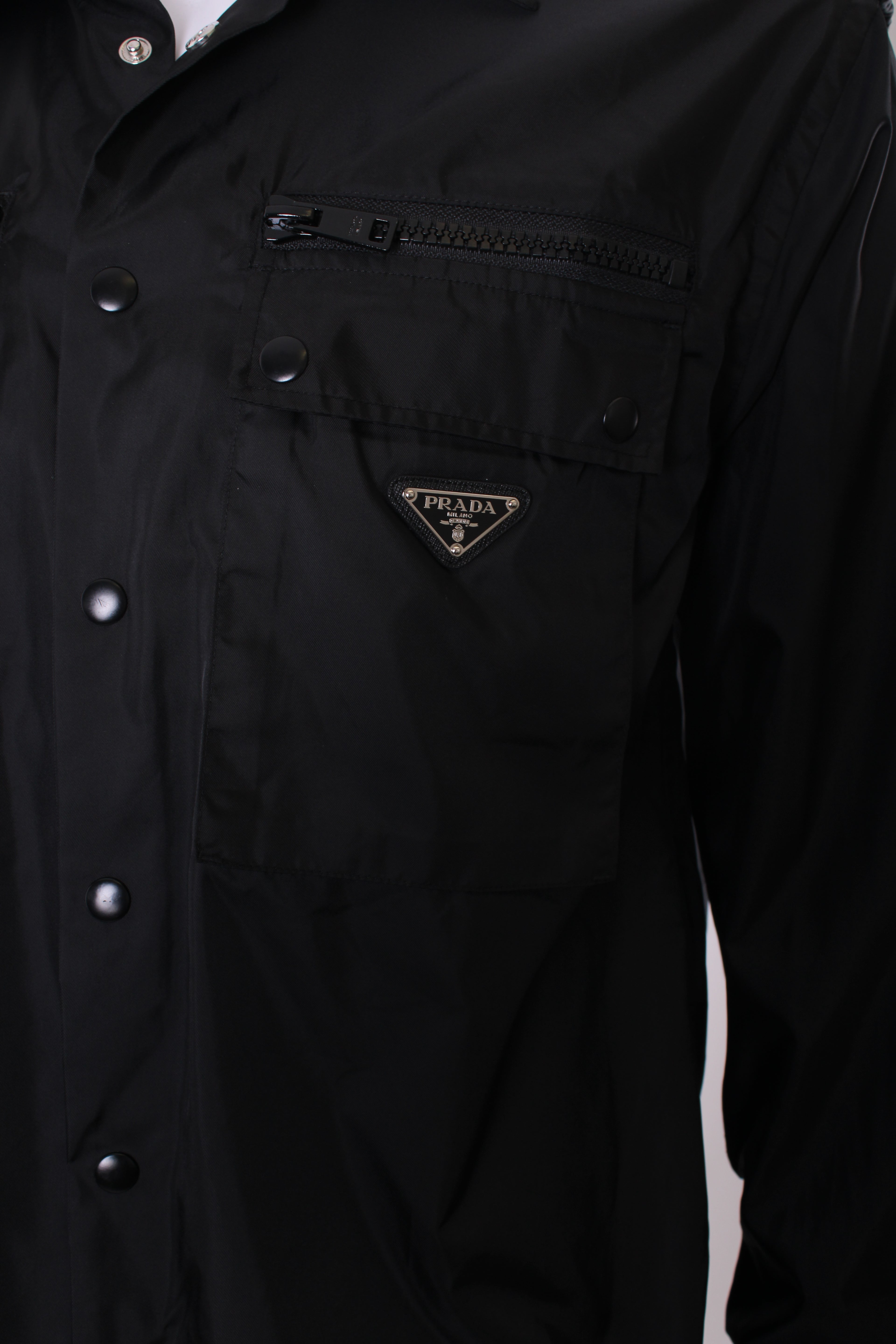 Prada Re-Nylon Safari Jacket Black S
