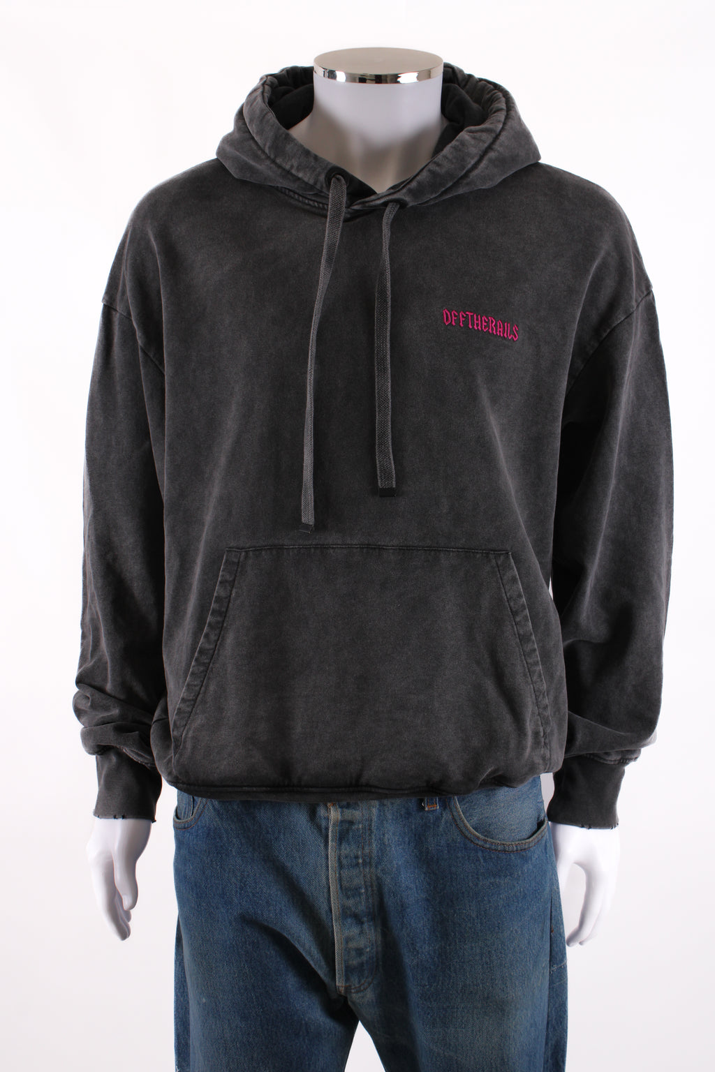 Off The Rails Hoodie Grey M