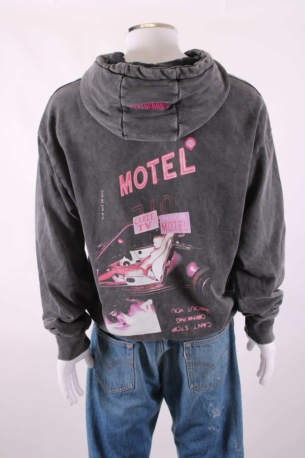 Off The Rails Hoodie Grey M