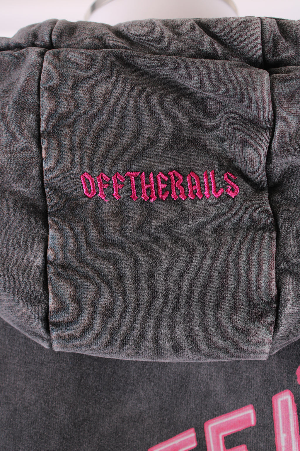 Off The Rails Hoodie Grey M