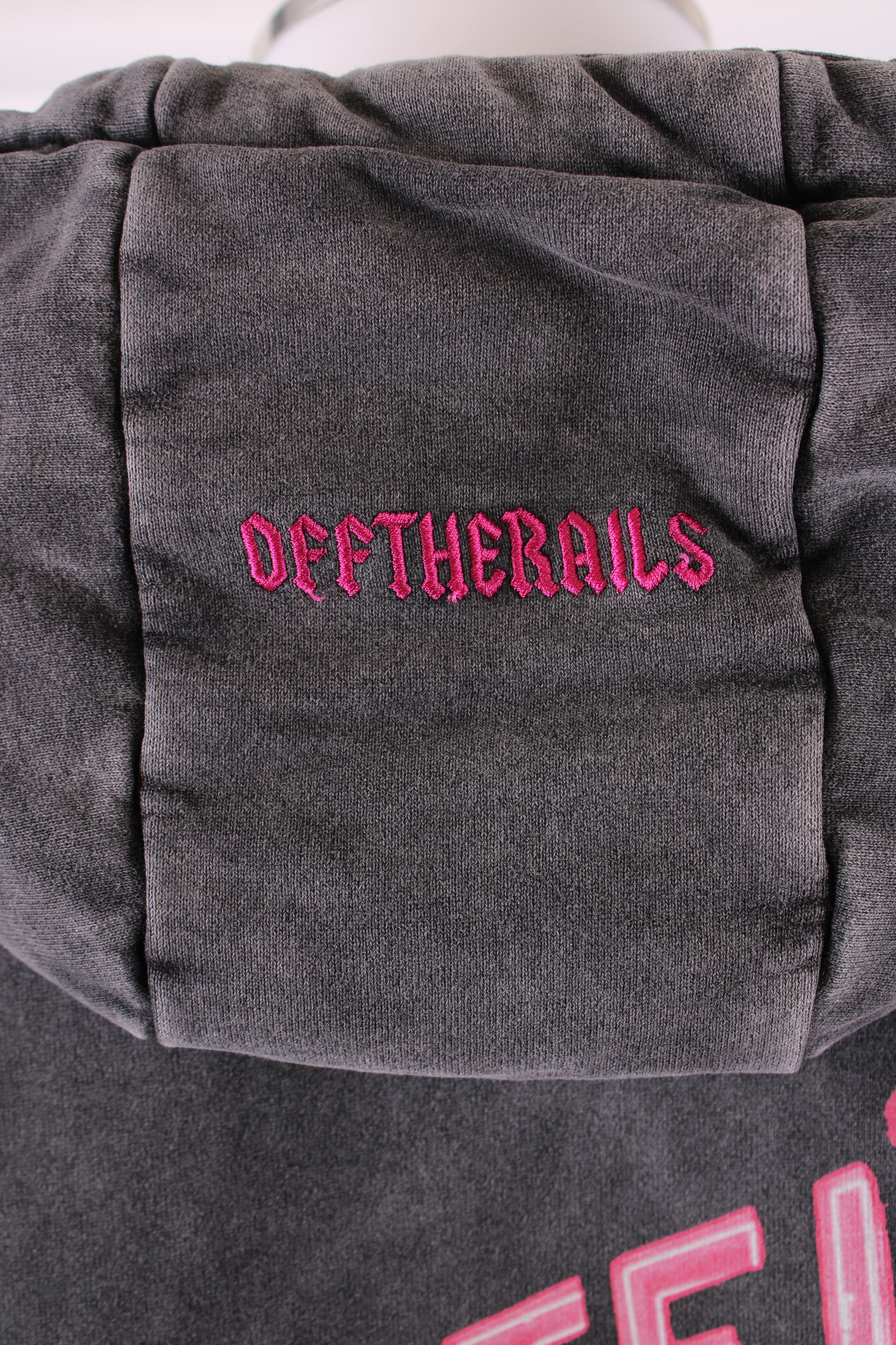 Off The Rails Hoodie Grey M