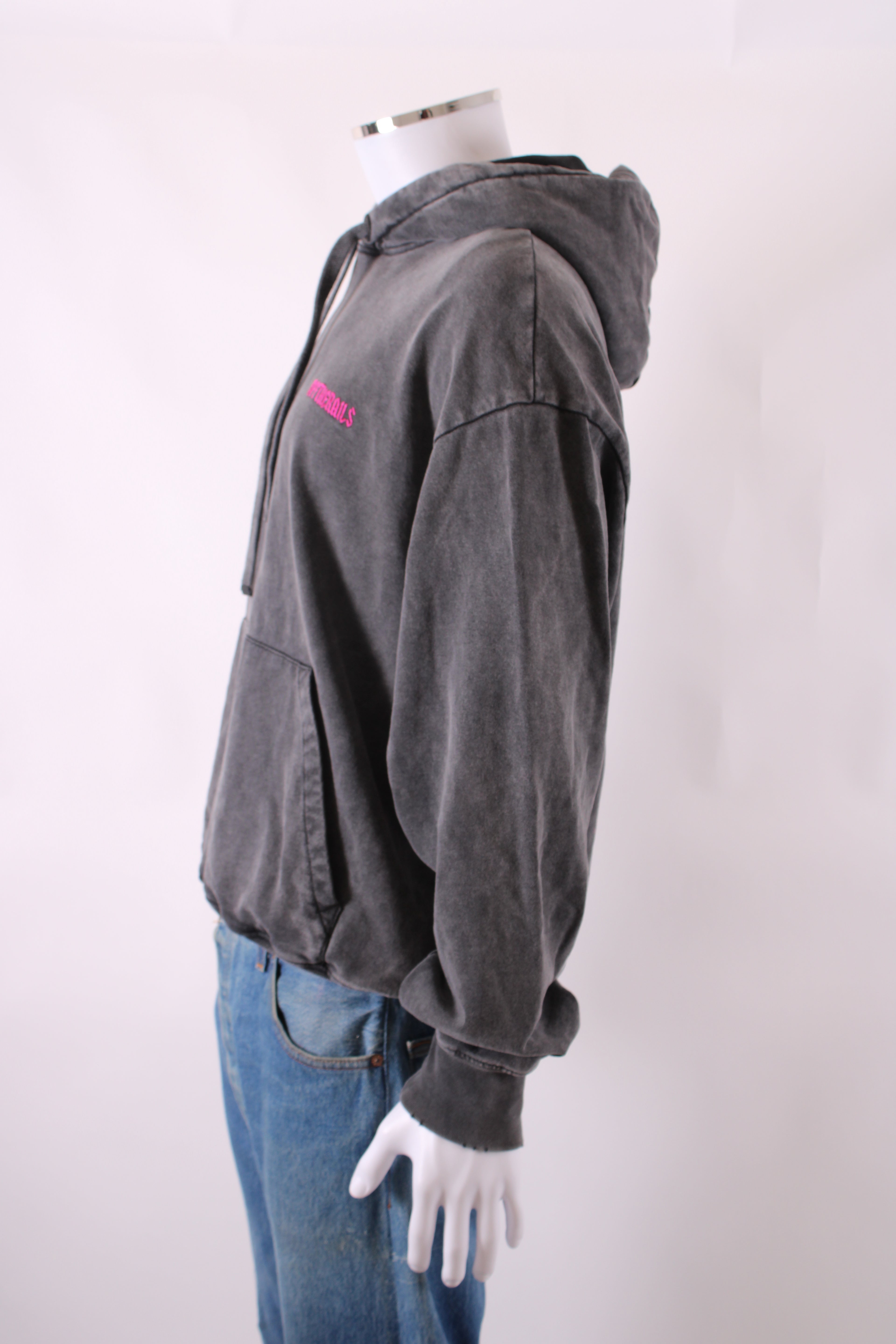 Off The Rails Hoodie Grey M