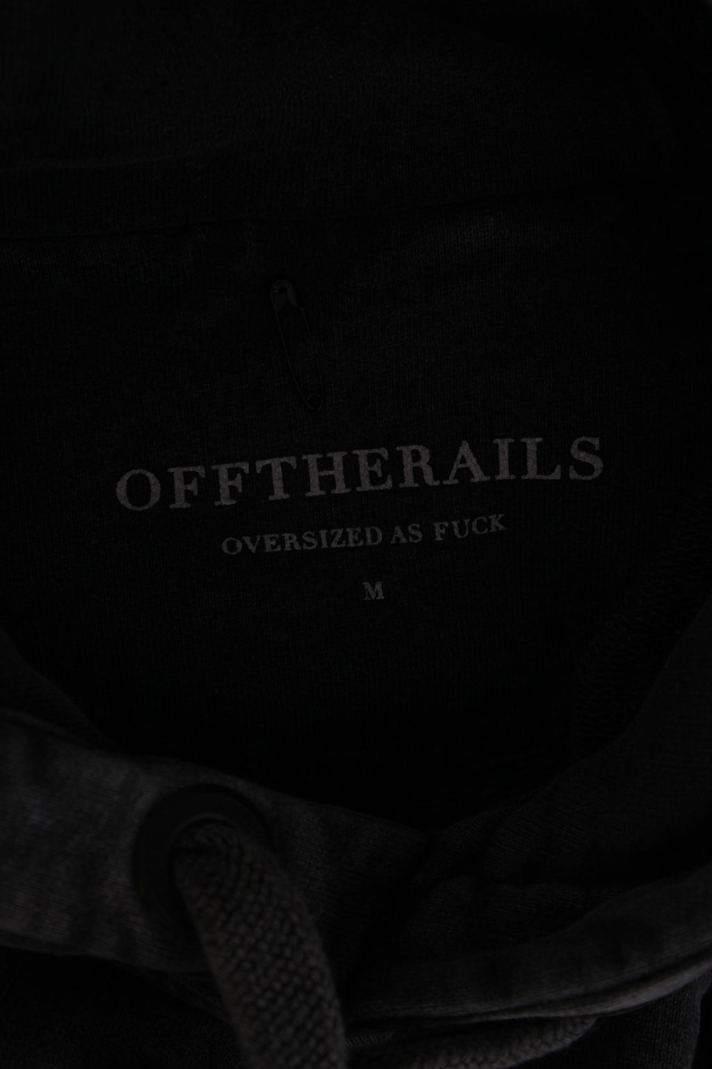 Off The Rails Hoodie Grey M