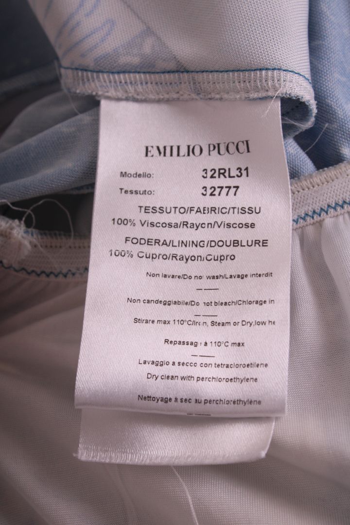 Emilio Pucci Dress Blue 8
