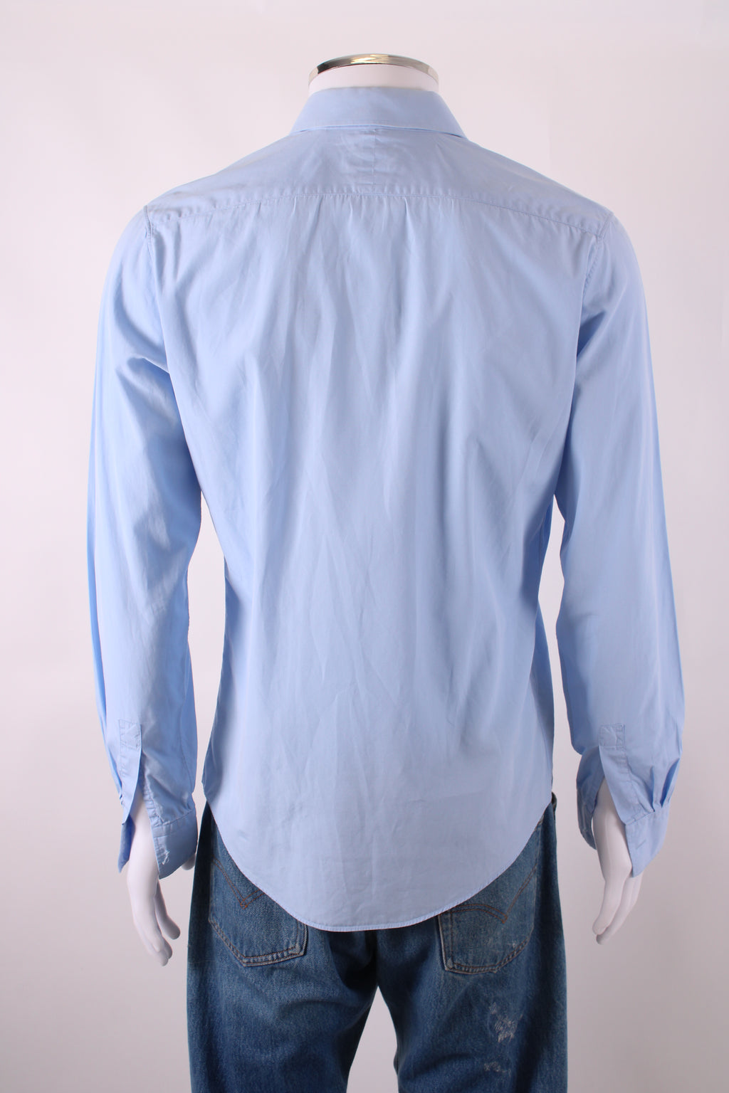 Hermes L/S Shirt Blue 15.5/ 39