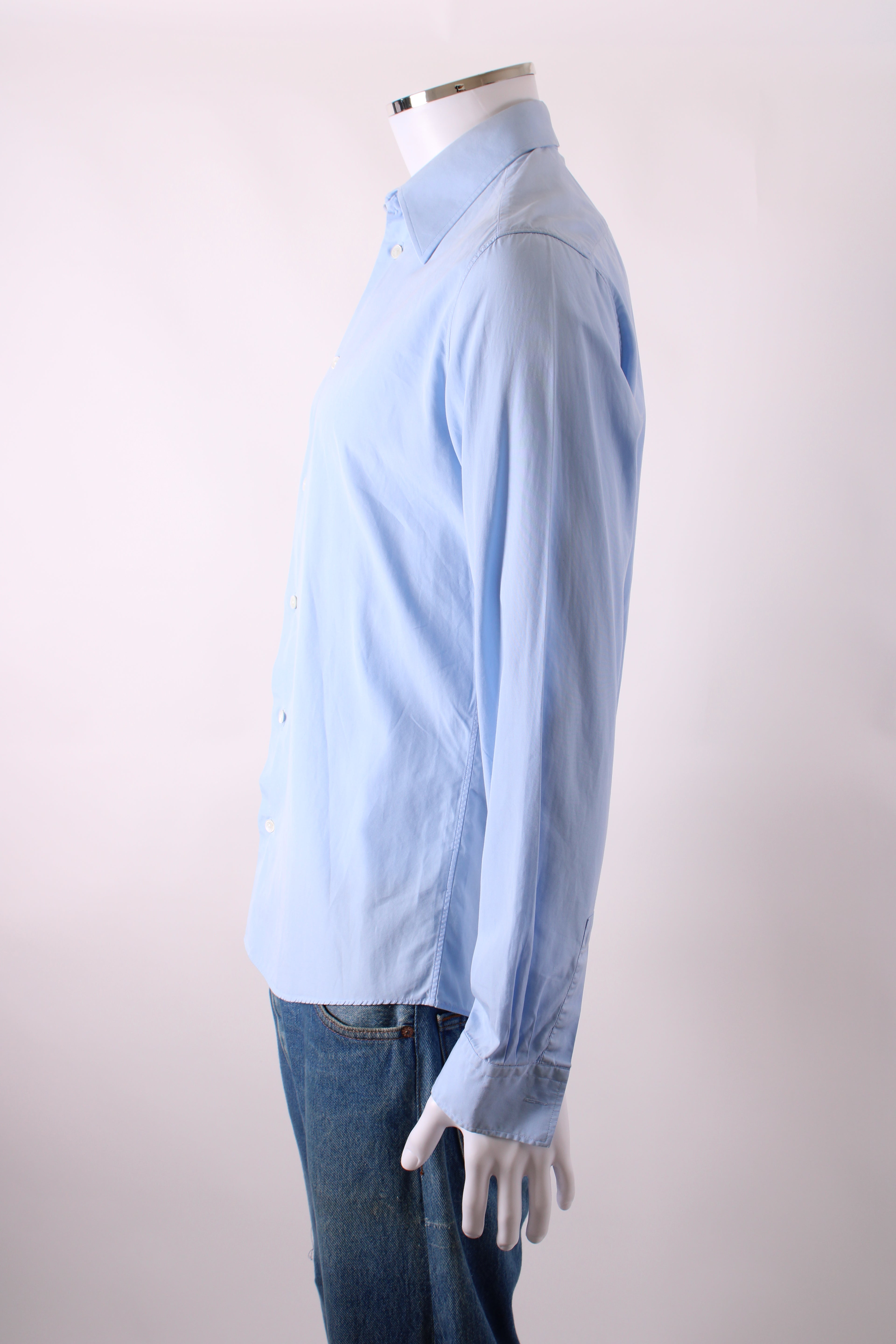 Hermes L/S Shirt Blue 15.5/ 39