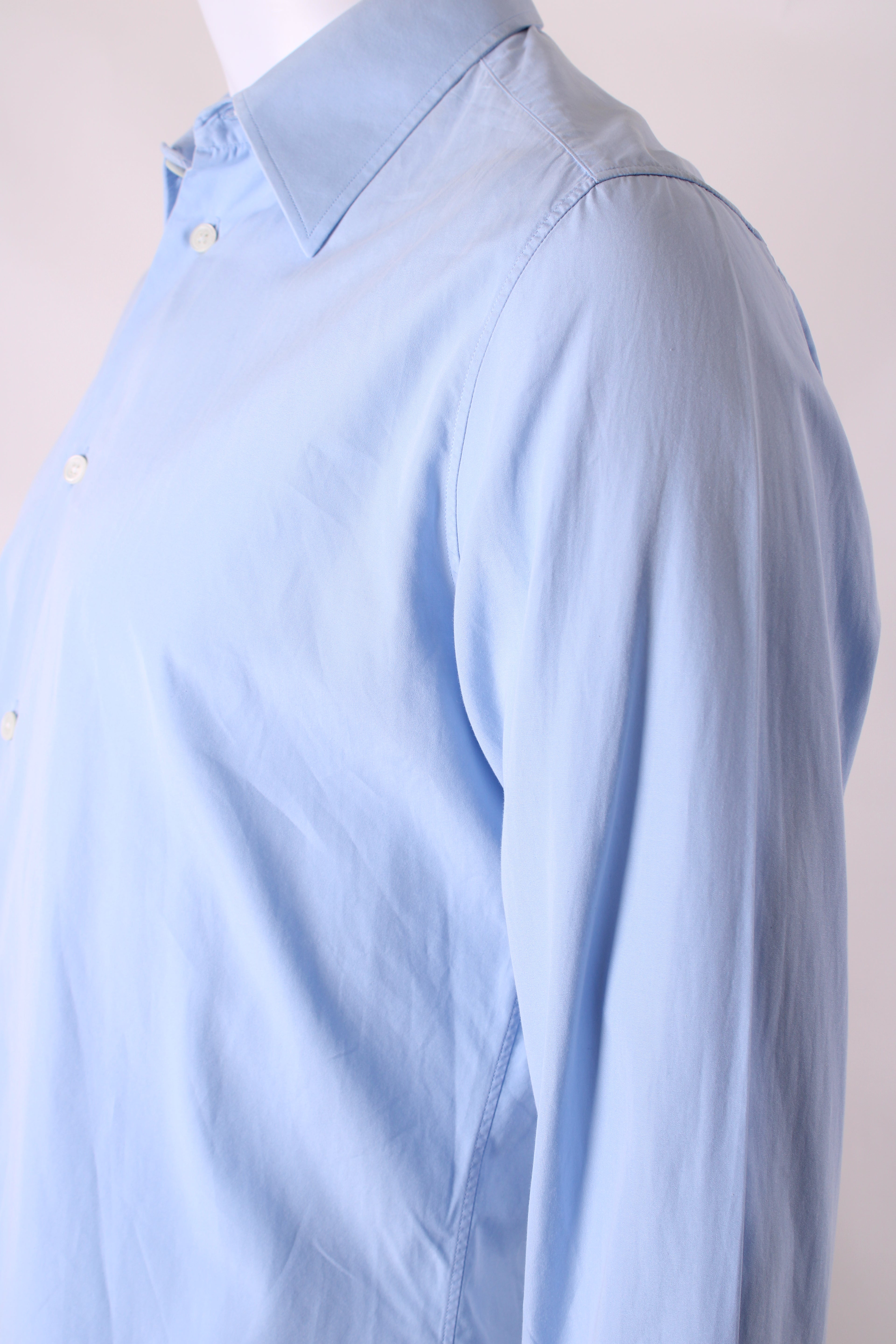 Hermes L/S Shirt Blue 15.5/ 39