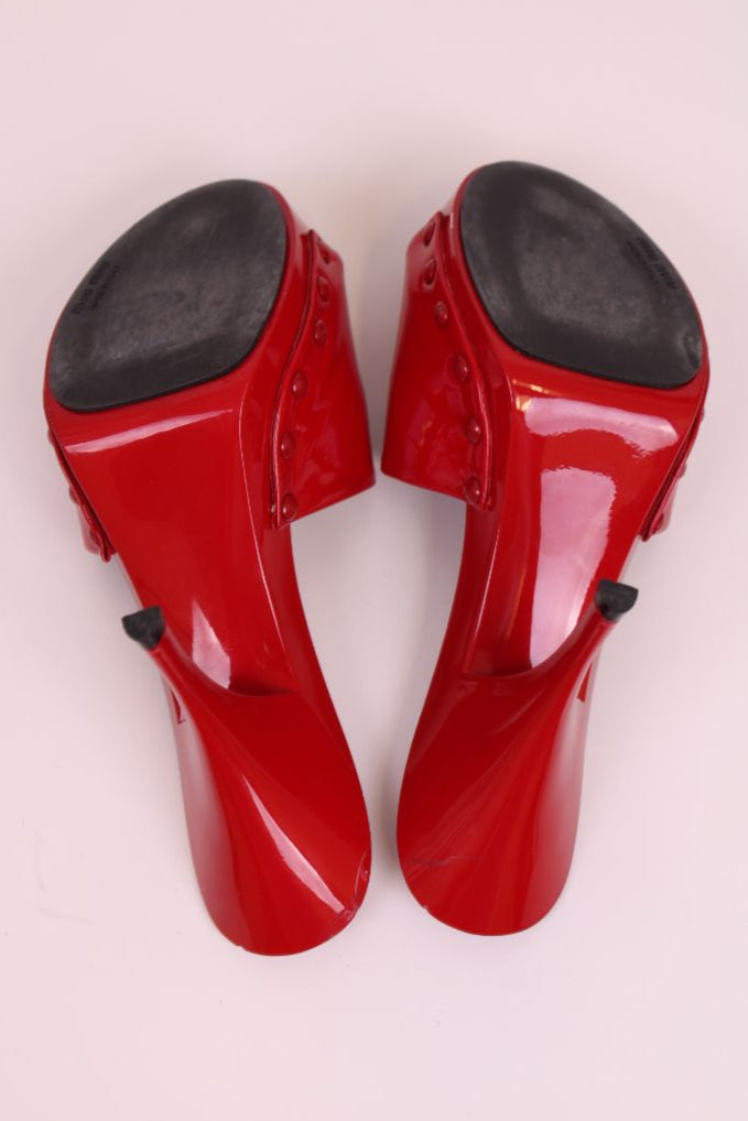 Miu Miu Shoes Red 37.5