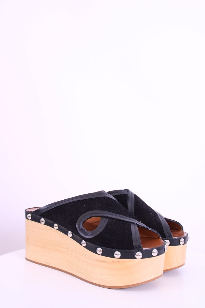 Isabel Marant Clog Shoes Black 36