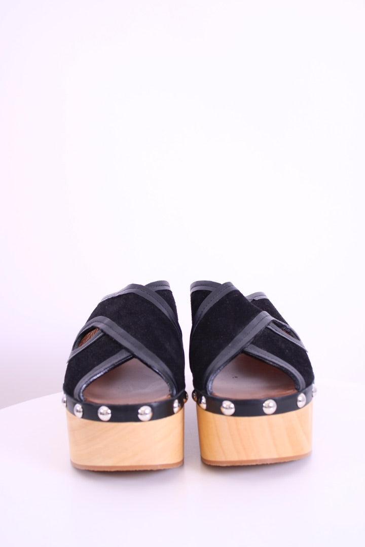 Isabel Marant Clog Shoes Black 36