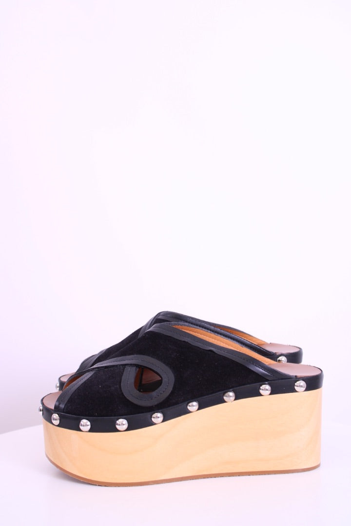 Isabel Marant Clog Shoes Black 36