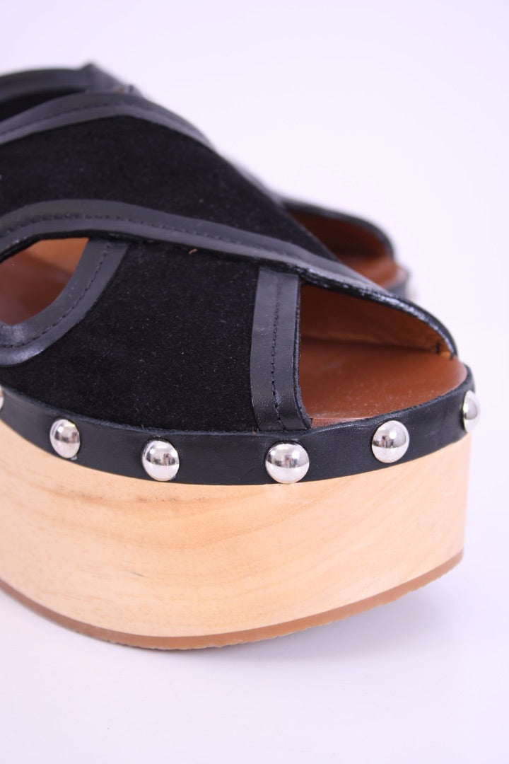 Isabel Marant Clog Shoes Black 36
