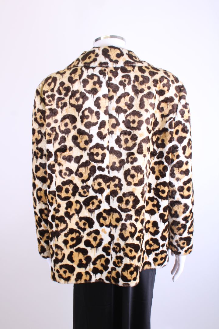 Coach Jacket Leopard XL