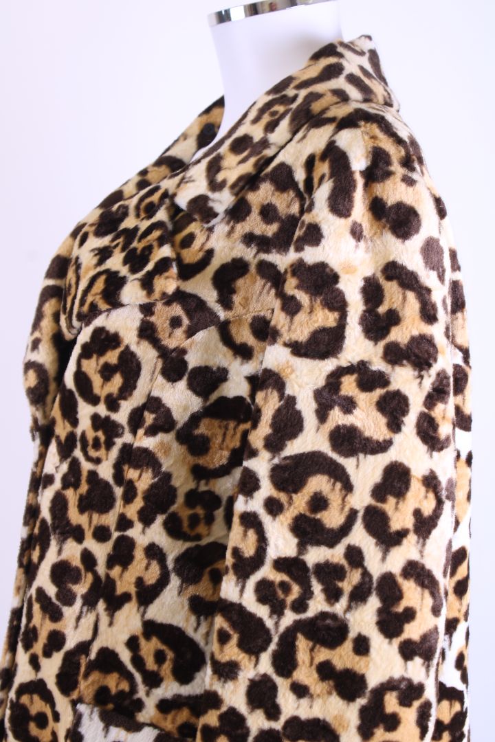 Coach Jacket Leopard XL
