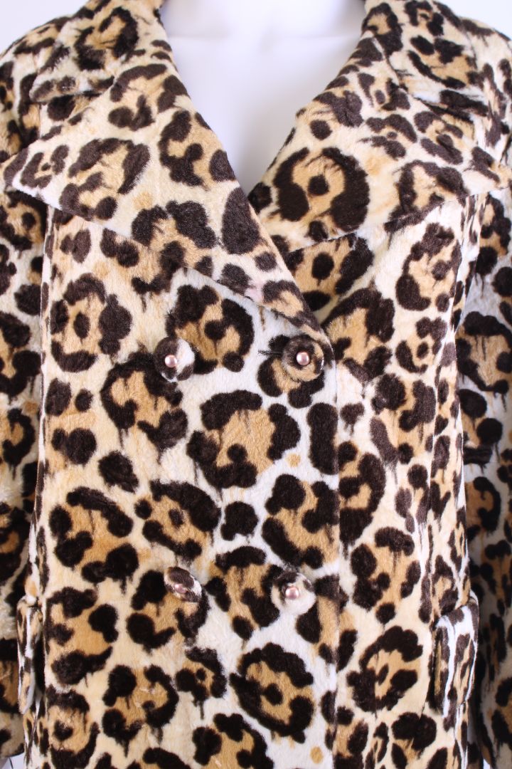 Coach Jacket Leopard XL