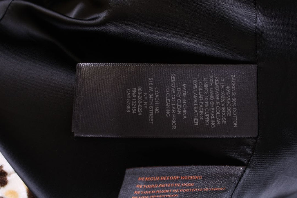 Coach Jacket Leopard XL