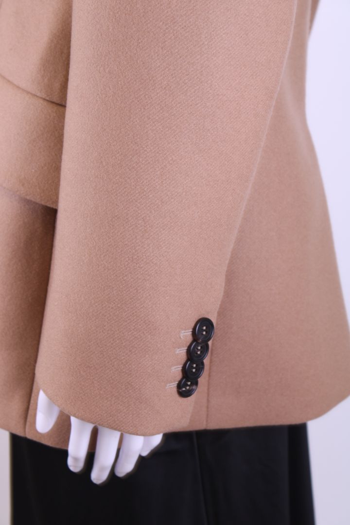 Prada Single Breasted Jacket Beige S