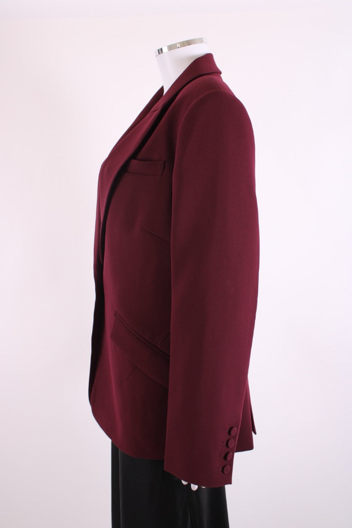 Roland Mouret Blazer Burgundy 14