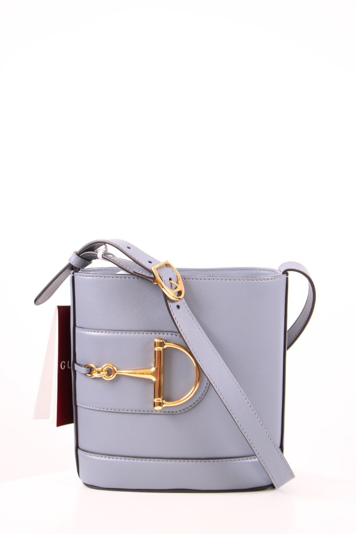 Gucci 73 Small Bucket Bag Blue