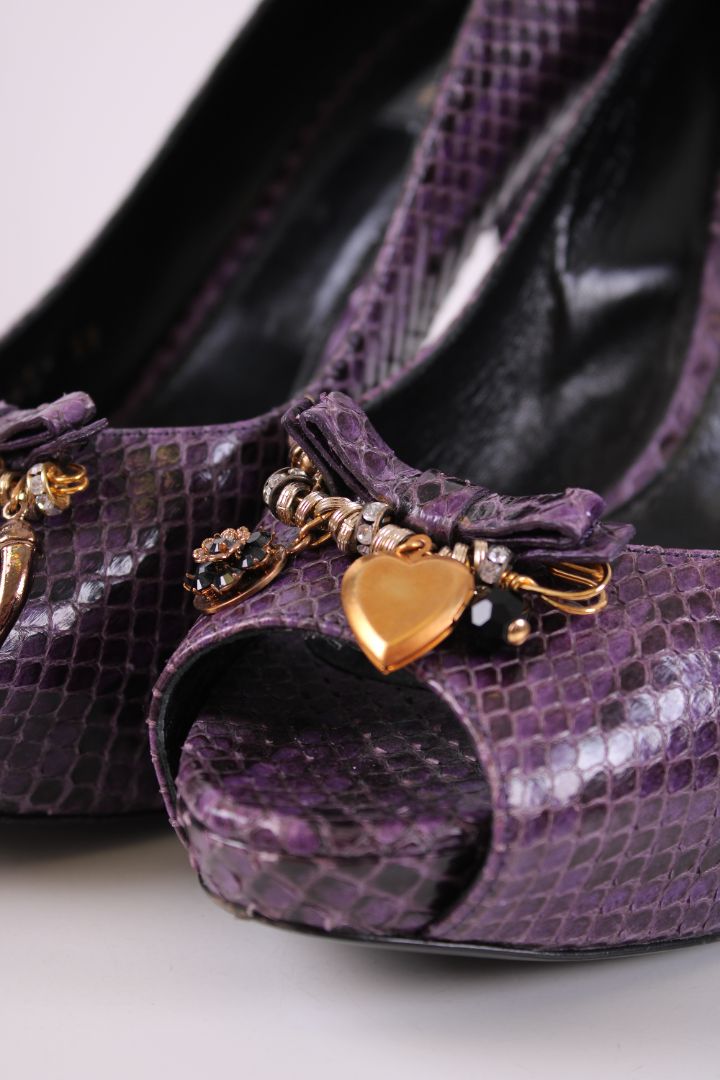 Dolce & Gabanna Shoes Purple 39