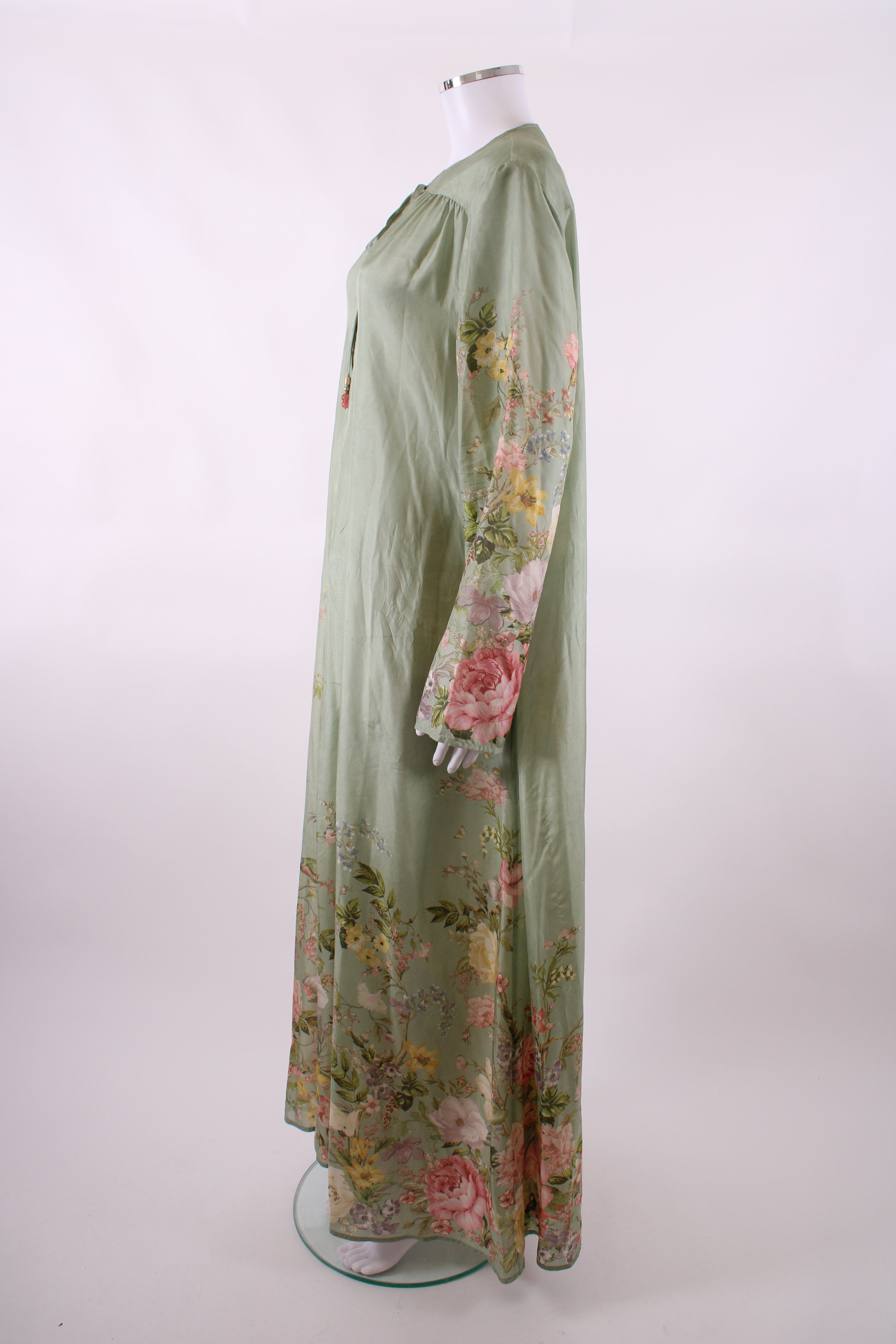 zimmermann mint green dress Silk mini dress