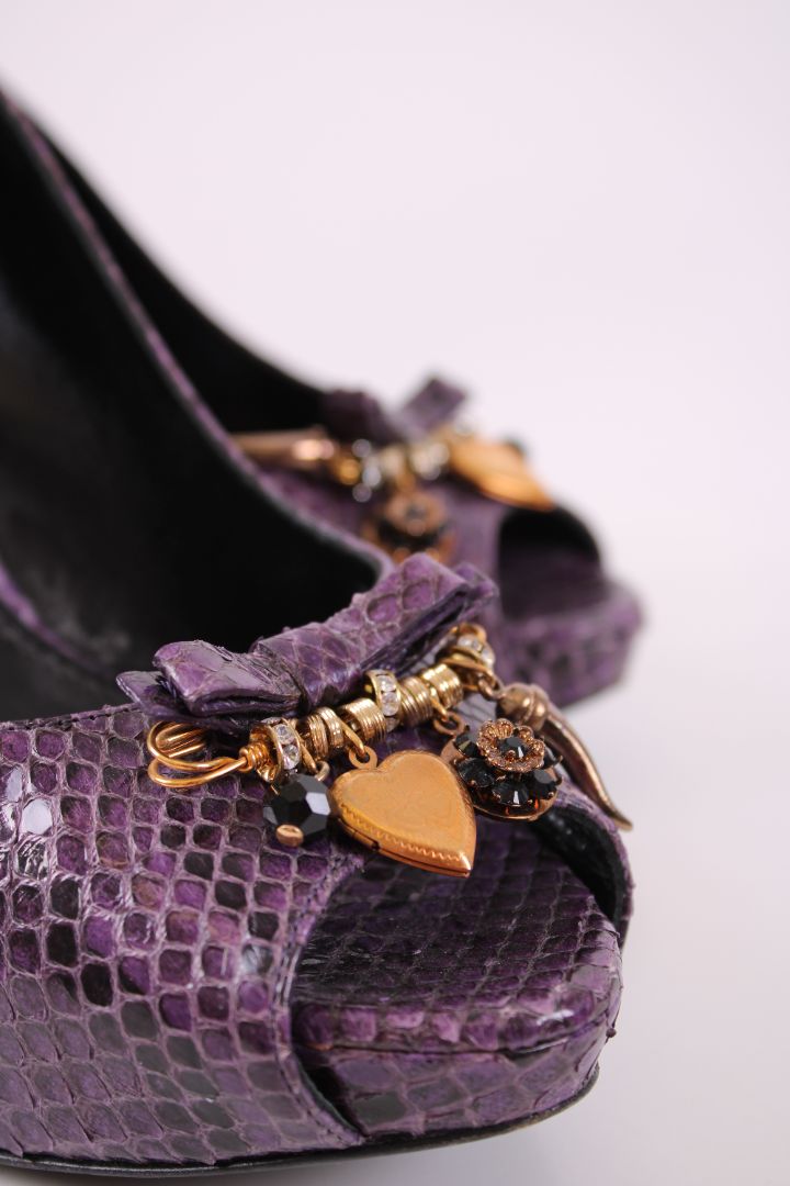 Dolce & Gabanna Shoes Purple 39