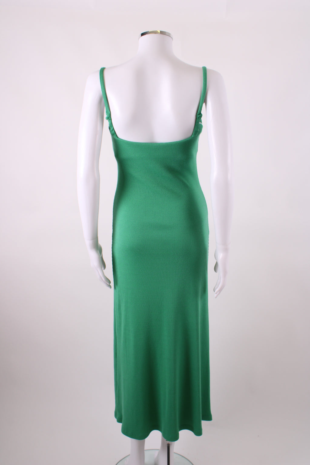 Victoria & Woods S/S Ribbed Knit Dress Green S