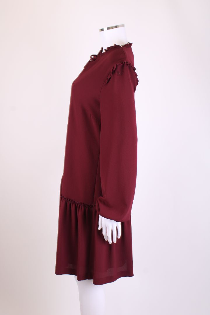 Pinko Dress Burgundy 10