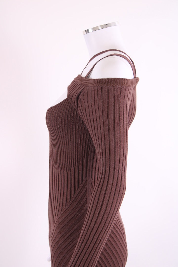 Andreadamo Dress Brown M