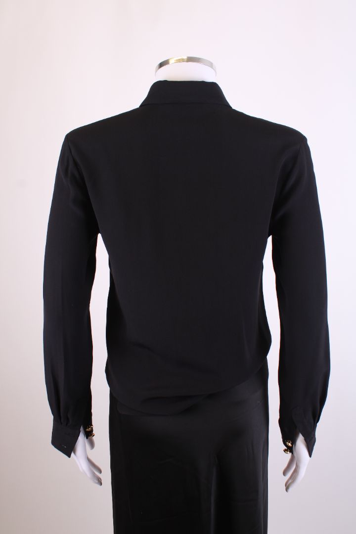 Balmain L/S Button Shirt Black 8