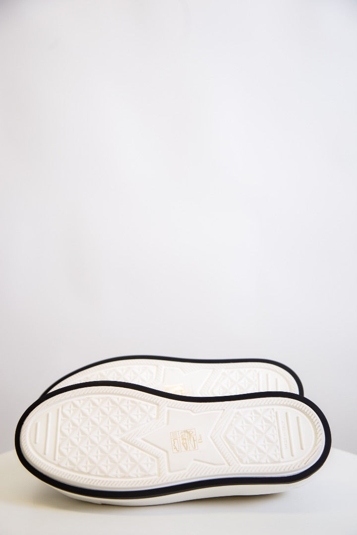 Christian Dior Walk 'N' Dior Platform Trainers Cream/ Black 37