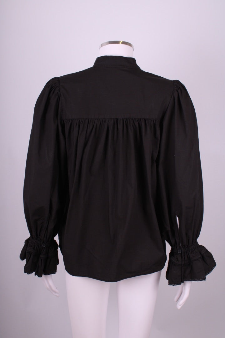 By Malene Birger Top Black XS