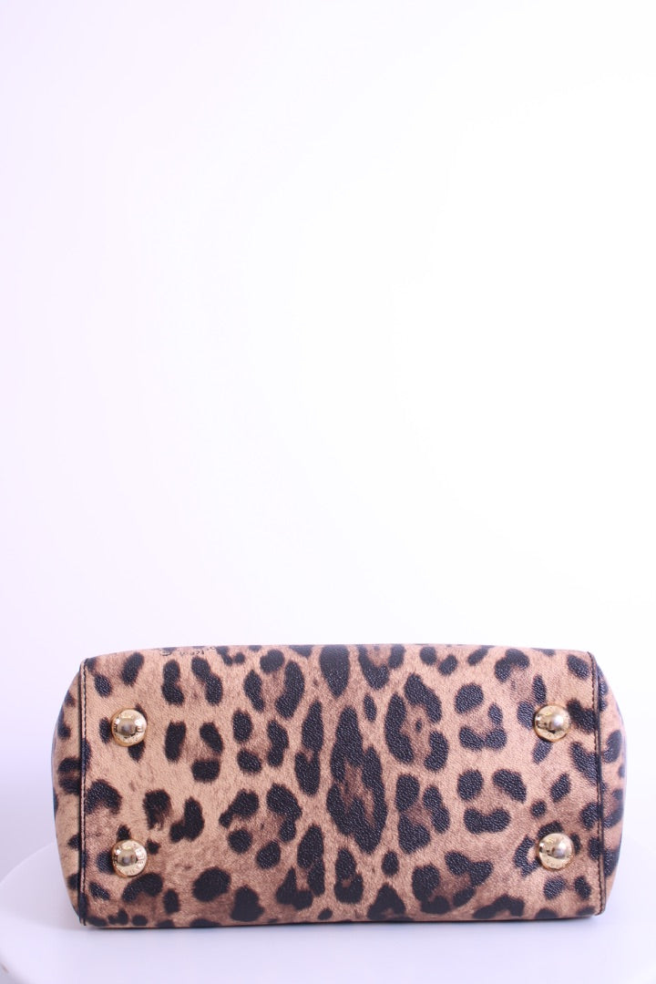 Dolce & Gabbana Tote Bag Leopard Print