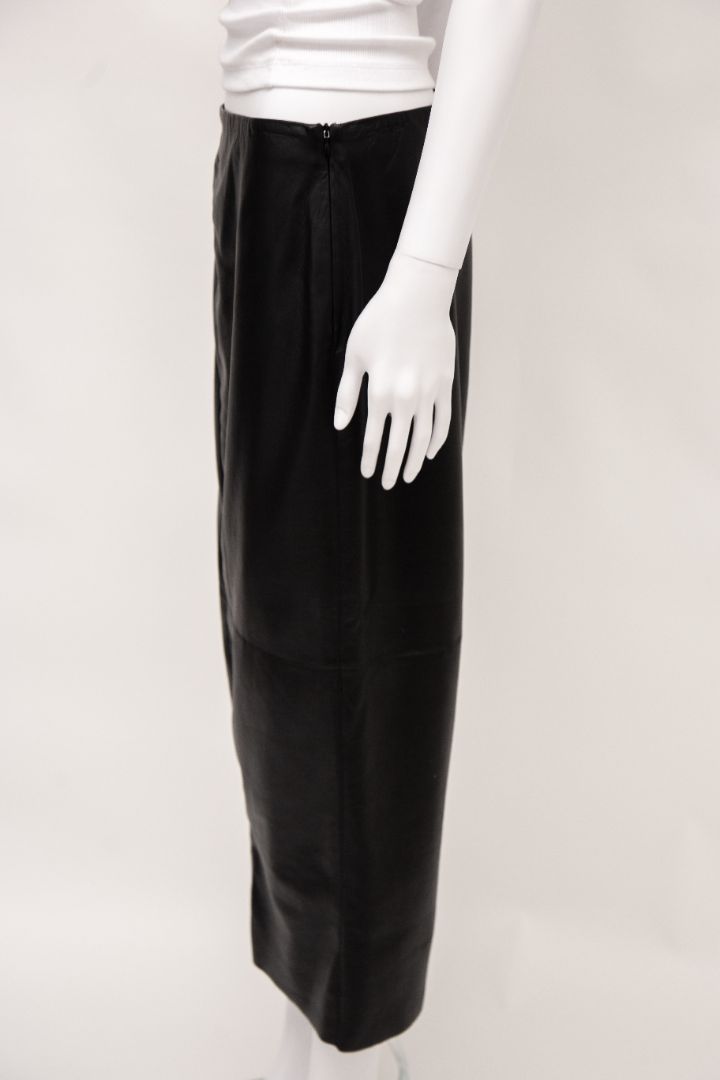 Nanushka Faux Leather Skirt Black M