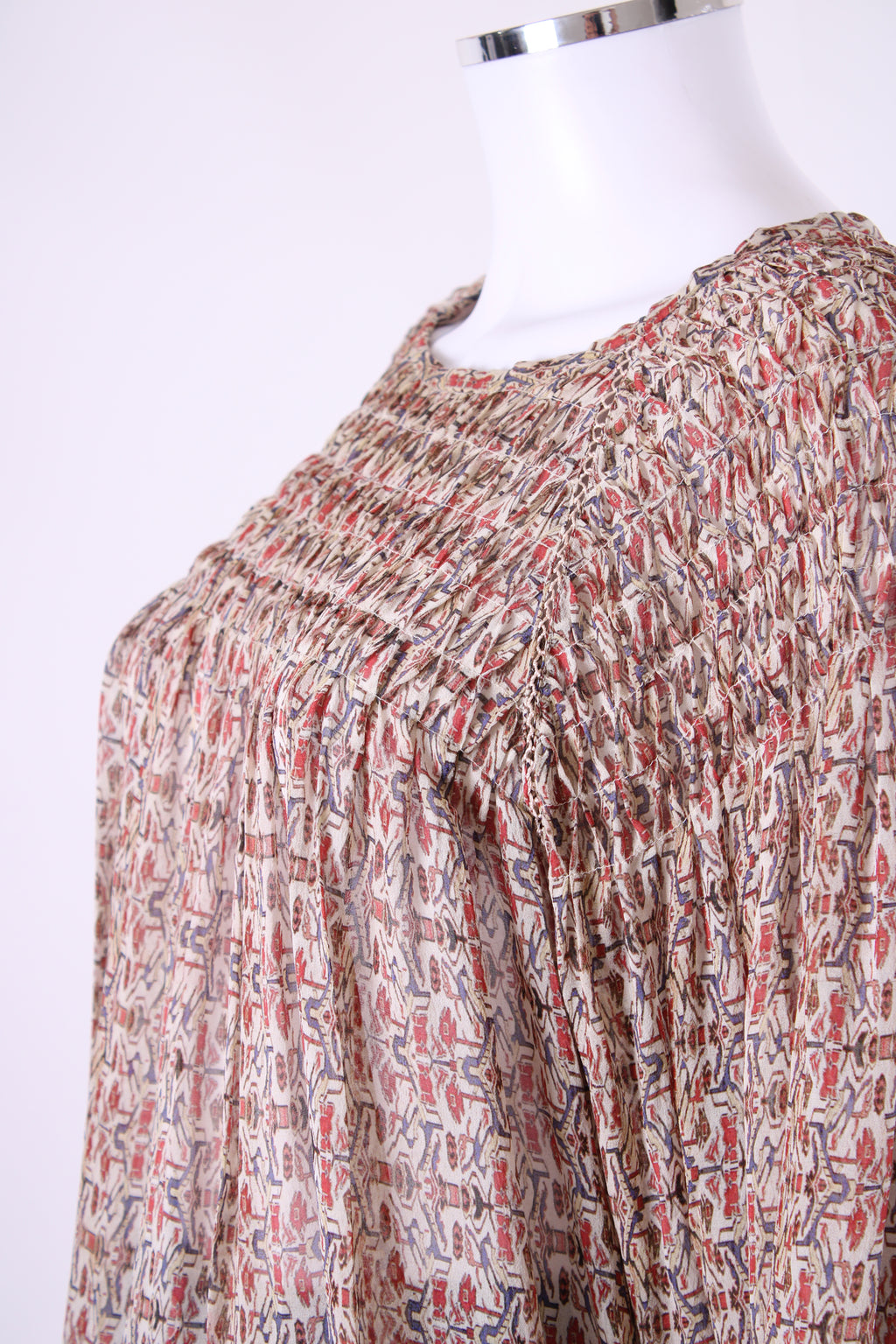 Isabel Marant Top long sleeved Beige patterened M