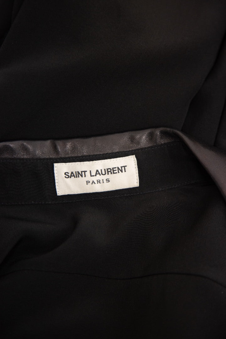 Saint Laurent Sheer Shirt Black 8