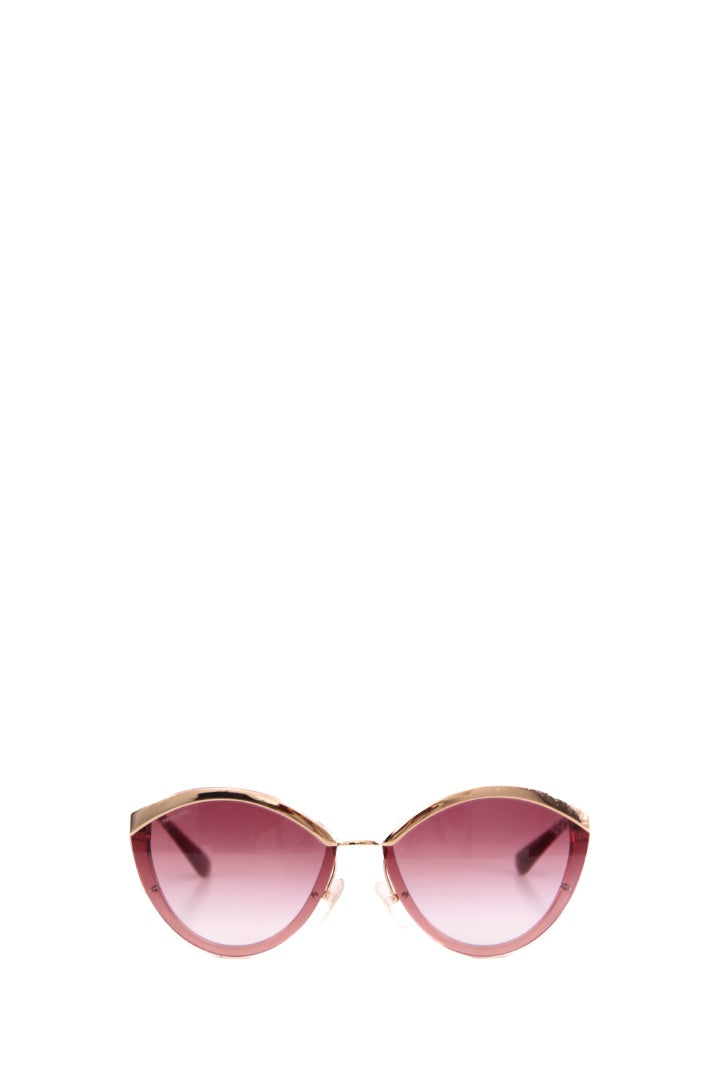 Prada Tint Sunglasses Pink/ Gold