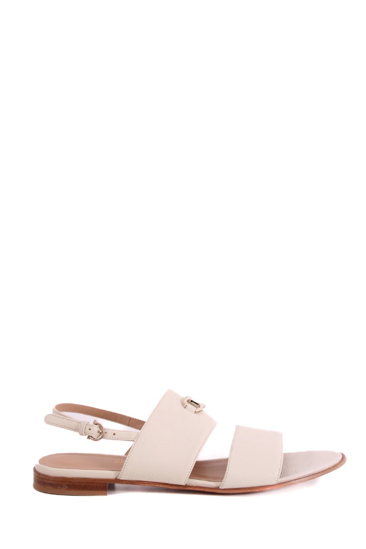 Ferragamo Sandals White 5 1/2