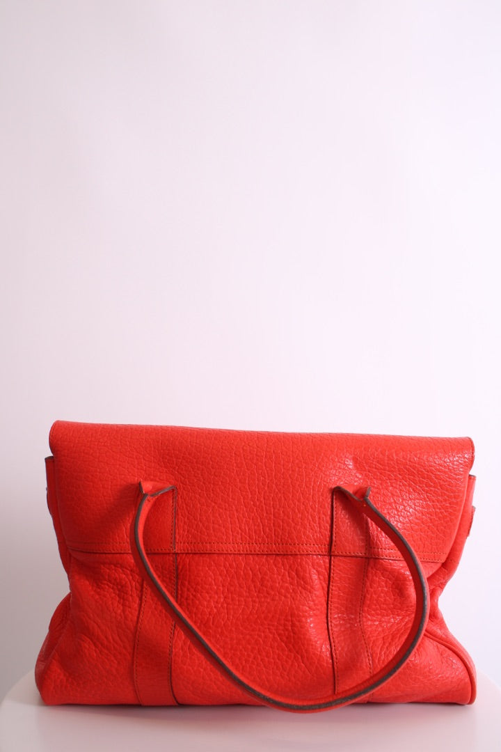 Mulberry Bayswater Handbag Orange