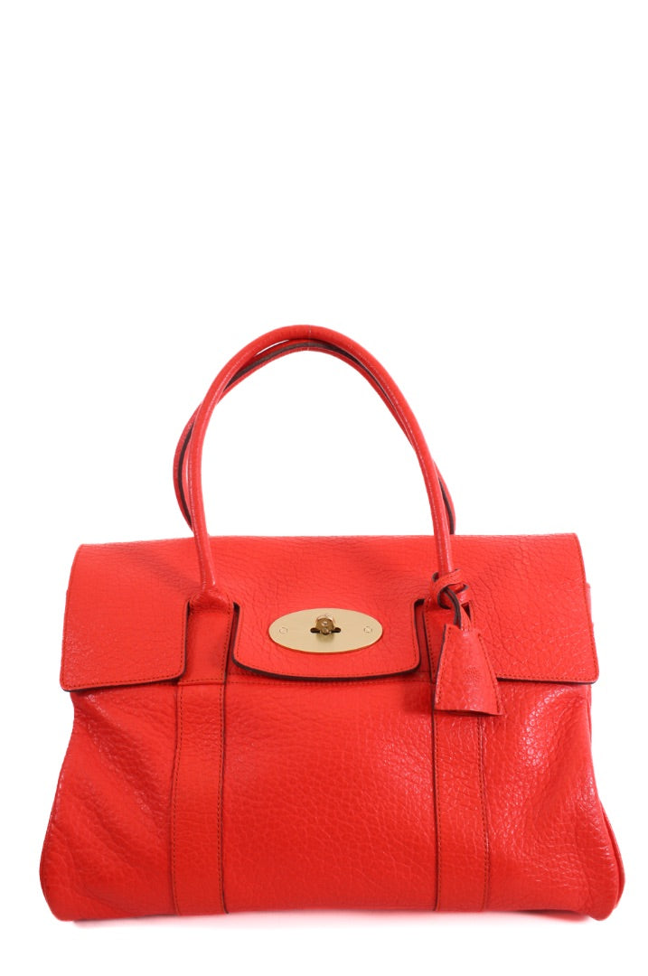 Mulberry Bayswater Handbag Orange