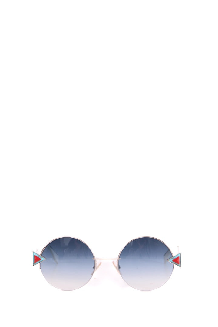 Fendi Round Sunglasses Silver