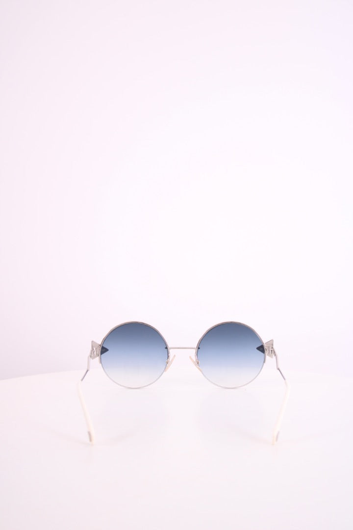 Fendi Round Sunglasses Silver